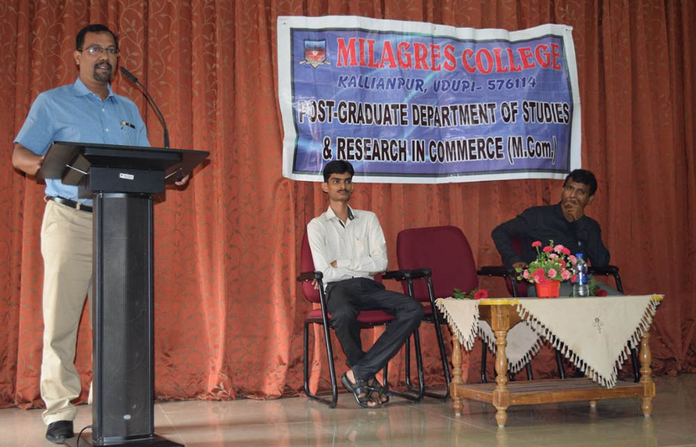 ನಗದು ರಹಿತ ವ್ಯವಹಾರ ಕುರಿತು ಉಪನ್ಯಾಸ